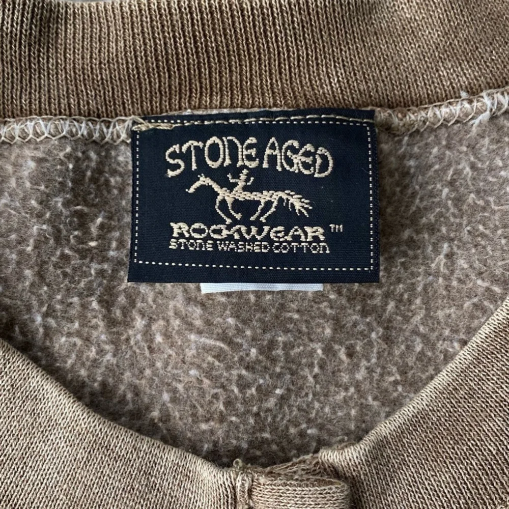 1990’S vintage stone aged rockwear cardigan - Picture 8 of 9